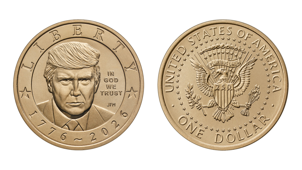 Monedas Conmemorativas: La Casa de la Moneda y Trump en el 250 Aniversario